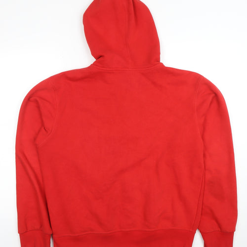 B&C Collection Women's Red Full Zip Hoodie Size M