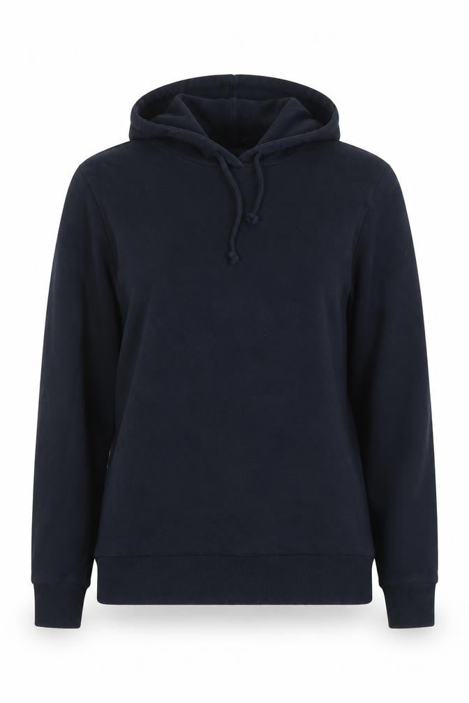 Front view of Marks & Spencer women’s black, size UK 8, pullover hoodie
