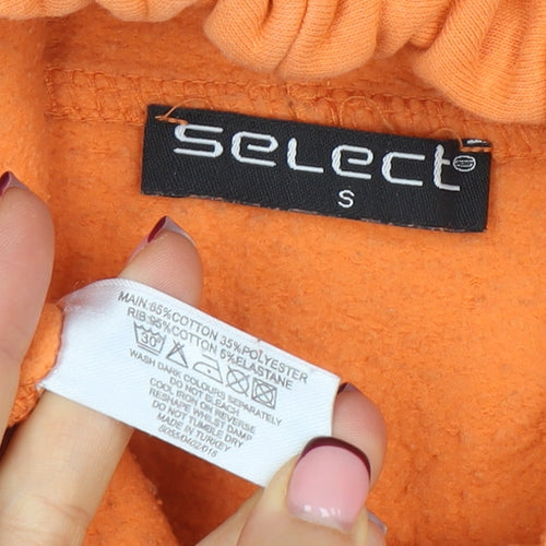 Select Women Orange Be Kind Hoodie Dress Size S Tunic Style