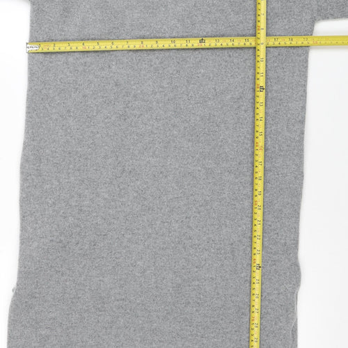 Arket Women's Grey Roll Neck Wool Jumper Size S