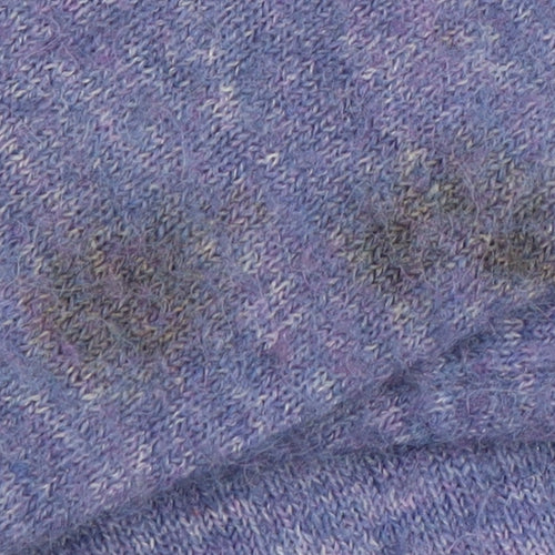 Nutmeg Womens Purple Crew Neck Knit Pullover Jumper Size 20