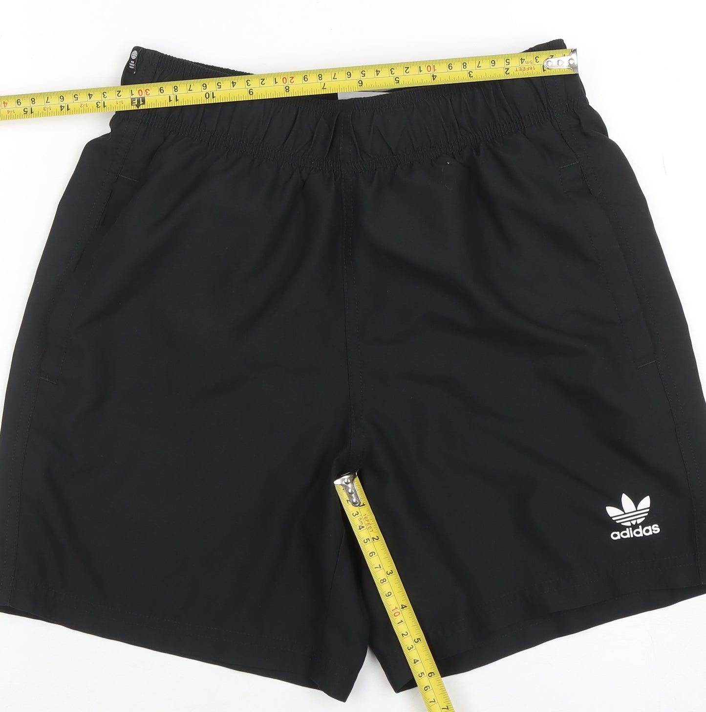Adidas Men’s Black Swim Shorts S Lightweight Quick Dry Trunks