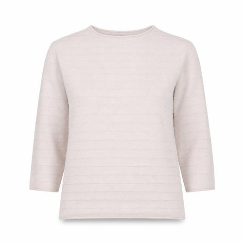 Crew Clothing Company Women Beige Knit Jumper Size 14 Cotton Blend