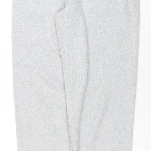 Jack Wills Womens Grey Wool Knit Jogger Trousers UK 12