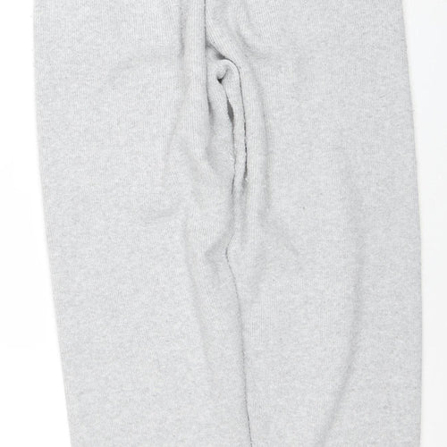 Jack Wills Womens Grey Wool Knit Jogger Trousers UK 12