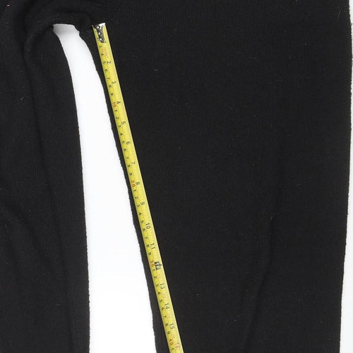 Jack Wills Womens Black Size 12 Knit Jogger Trousers