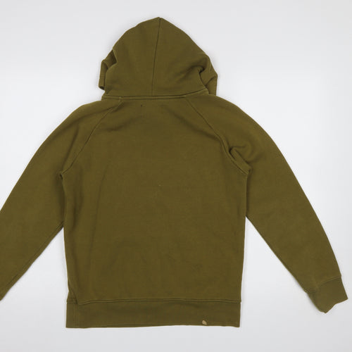 Jordan Boys Olive Green 12-13 Years Pullover Hoodie with Kangaroo Pocket