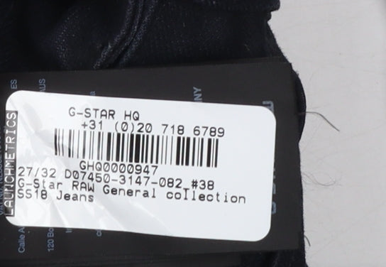 G-Star RAW Women Black Size 8 High Rise Skinny Ankle Jeans