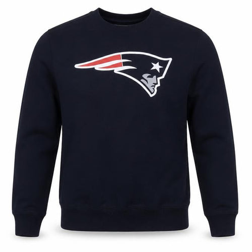 NFL Men's Blue Crew Neck Graphic Sports Sweatshirt Size S