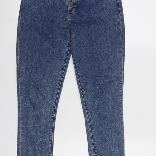 Abercrombie & Fitch Womens Blue 8 High Rise Super Skinny Ankle Jeans
