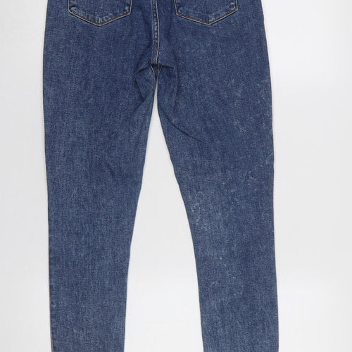 Abercrombie & Fitch Womens Blue 8 High Rise Super Skinny Ankle Jeans
