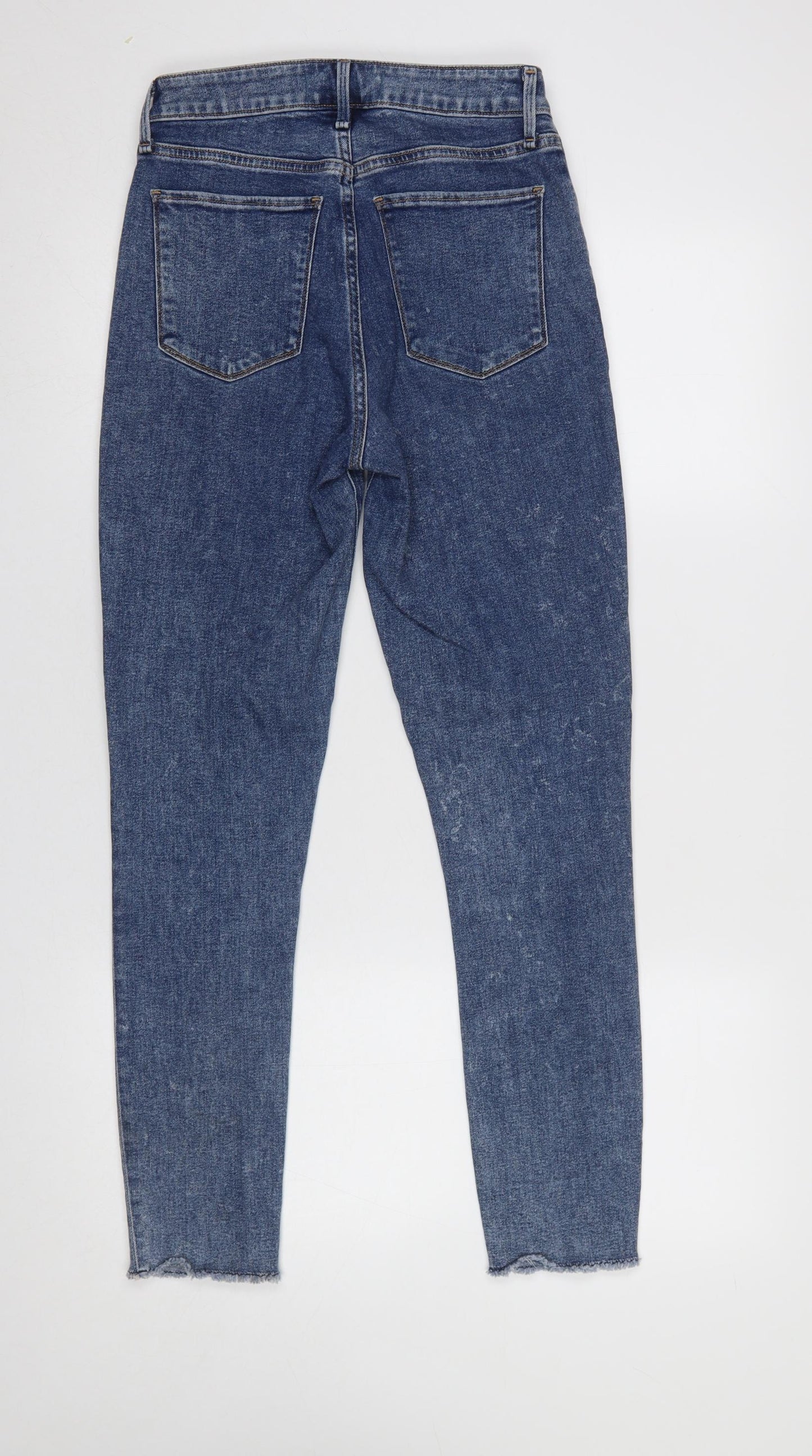 Abercrombie & Fitch Womens Blue 8 High Rise Super Skinny Ankle Jeans