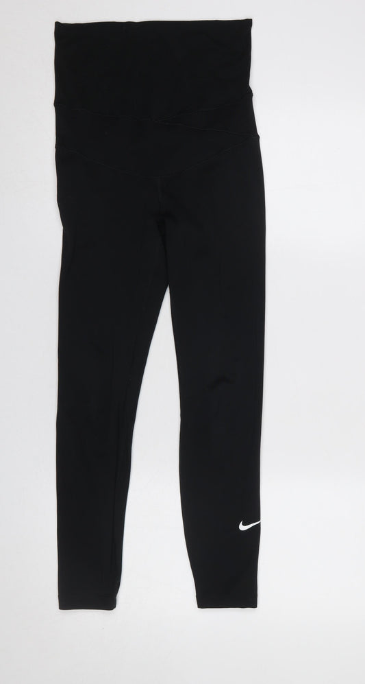 Nike Womens Black Dri-FIT Slim Legging Tight S Activewear
