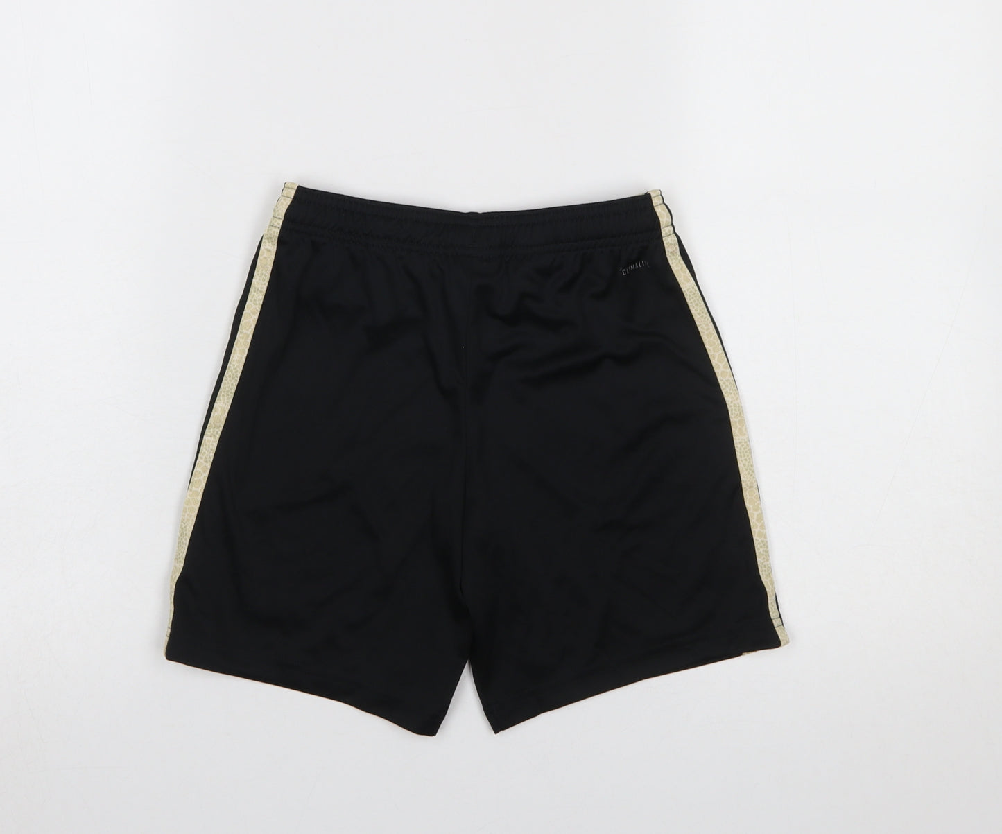 Adidas Boys Black Football Shorts 9-10 Years Manchester United Athletic