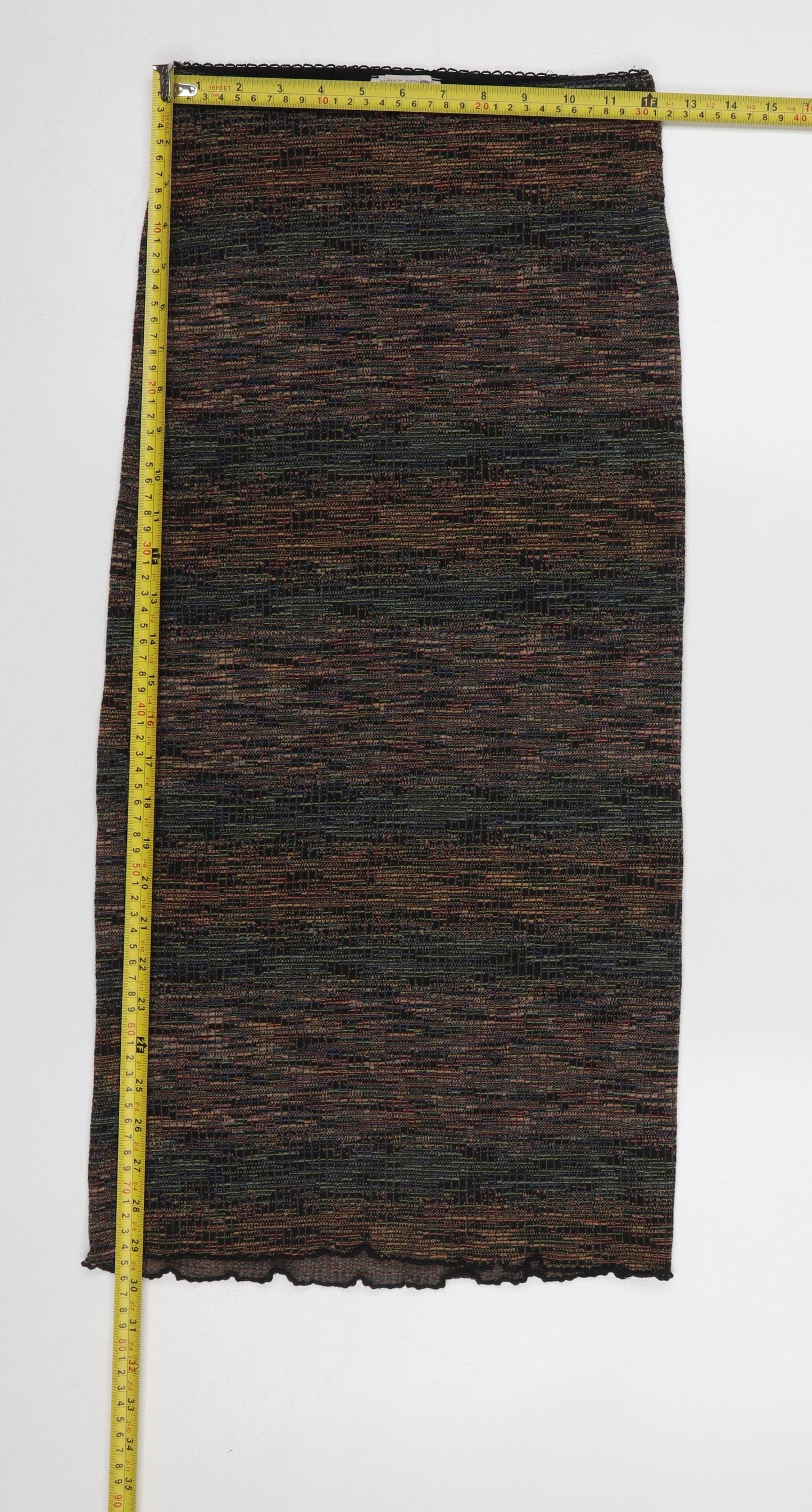 Pull&Bear Teen Department Multicoloured Knit Midi Skirt S