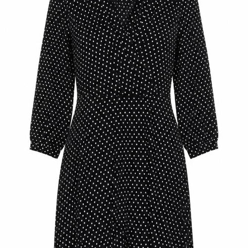 Circus Womens Black Heart Print V-Neck Wrap Dress Size 12