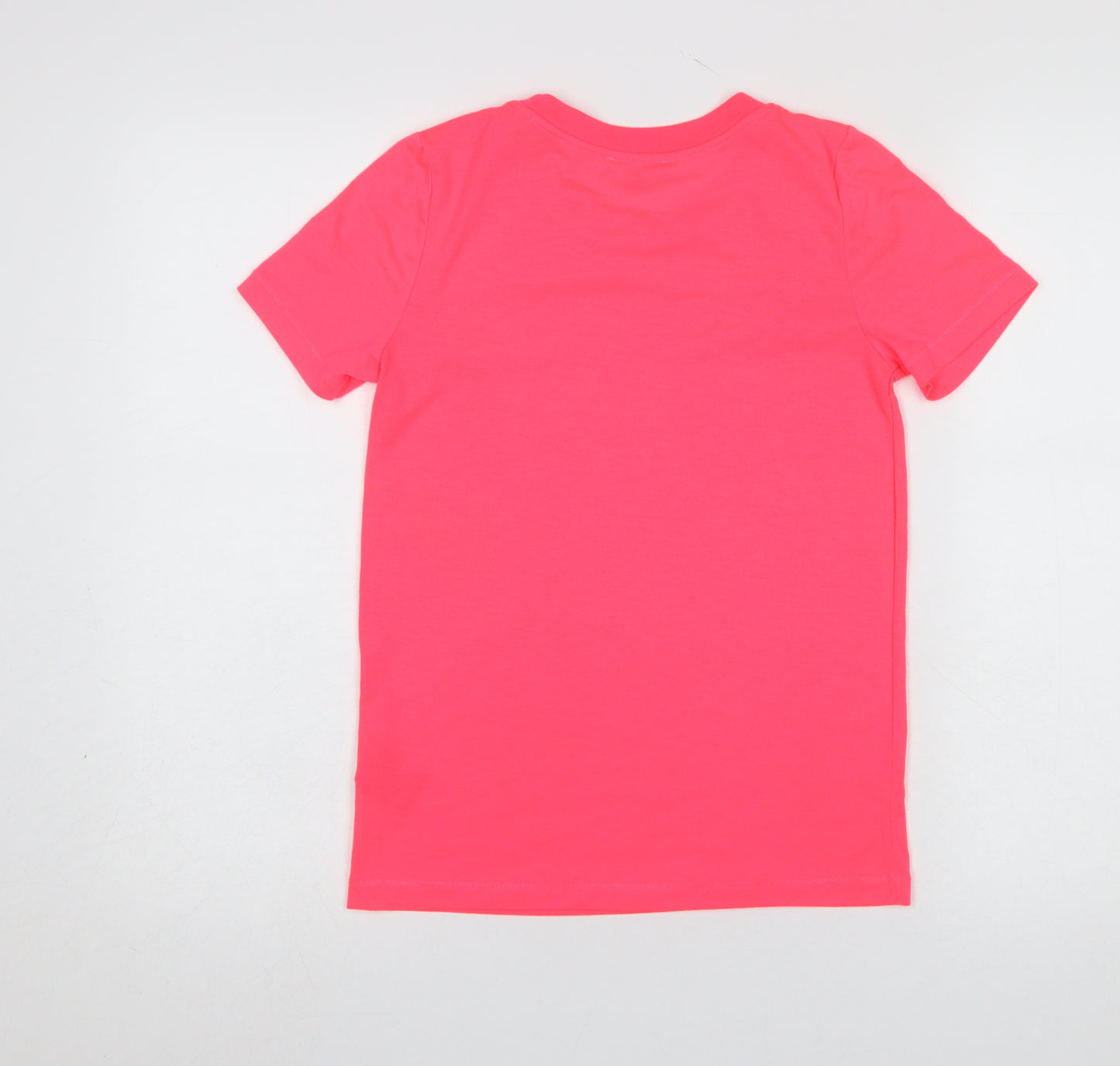 COS Women’s Pink XS Basic Short Sleeve Crew Neck T-Shirt