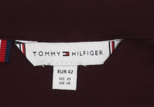Tommy Hilfiger Women's Multicoloured Floral Wrap Dress UK 14