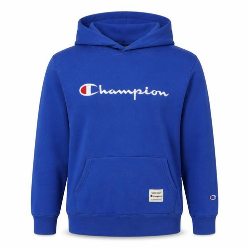 Champion Women’s Blue Pullover Hoodie Size L Cotton Blend Casual