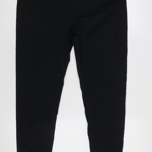 Dunnes Stores Women Black Size 14 Skinny Mid Rise Stretch Jeans