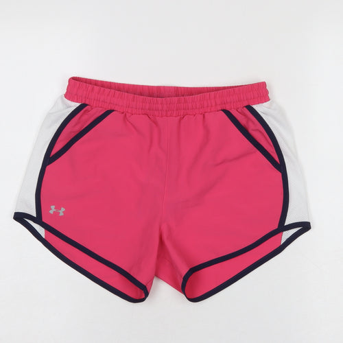 Under Armour Womens Pink XS Athletic Running Shorts