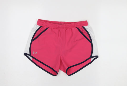 Under Armour Womens Pink XS Athletic Running Shorts