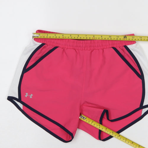 Under Armour Womens Pink XS Athletic Running Shorts