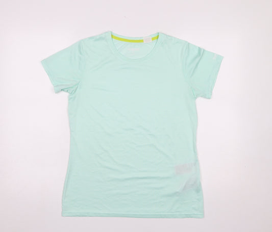 Regatta Womens Green Quick Dry Short Sleeve T-Shirt Size 14