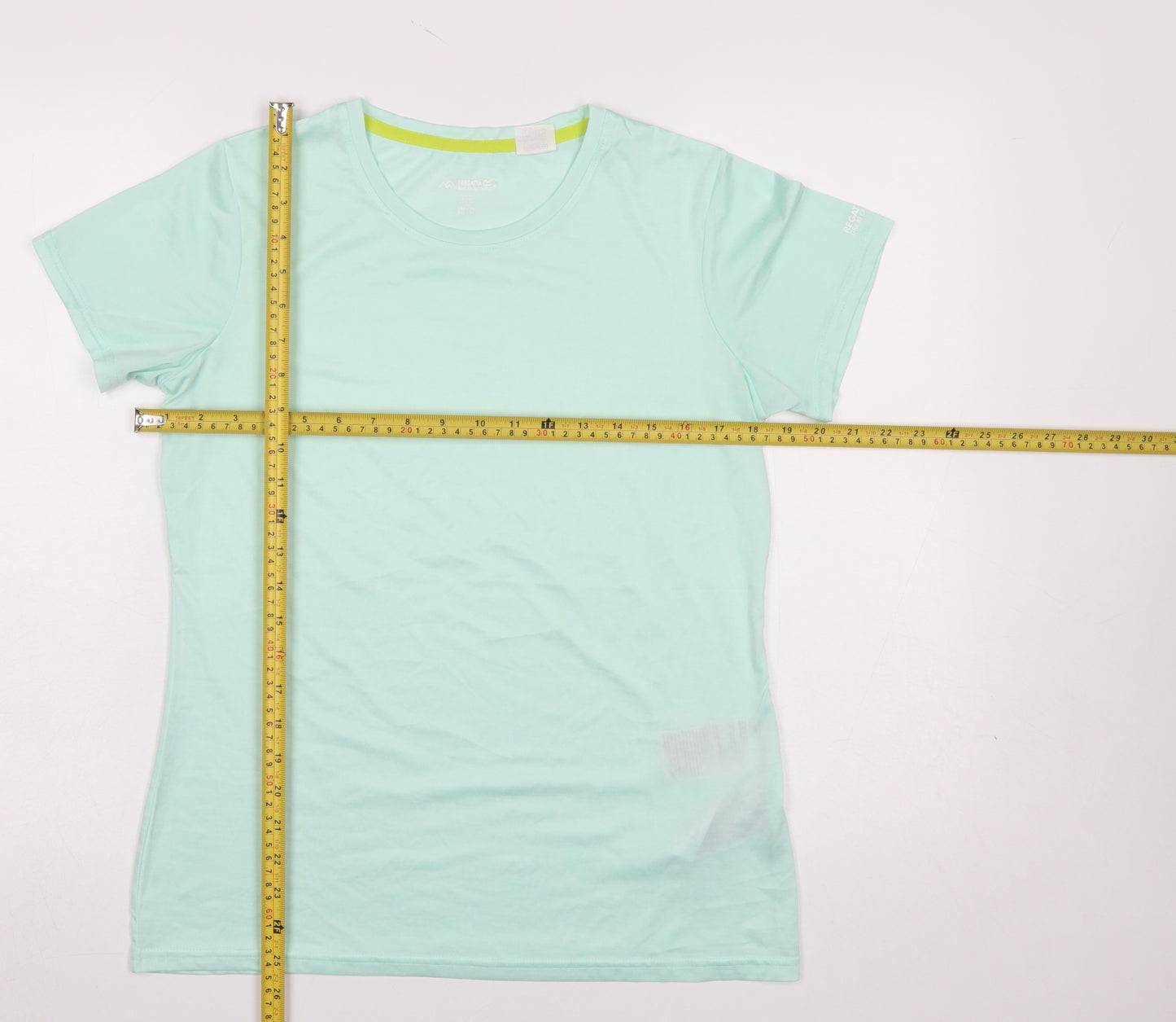 Regatta Womens Green Quick Dry Short Sleeve T-Shirt Size 14