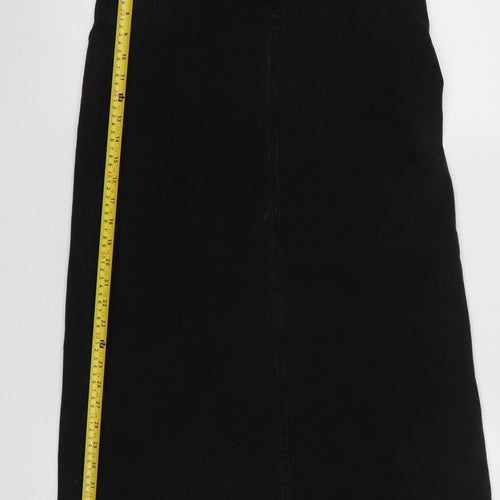 Vero Moda Women’s Black Long Denim High Waist Skirt XS
