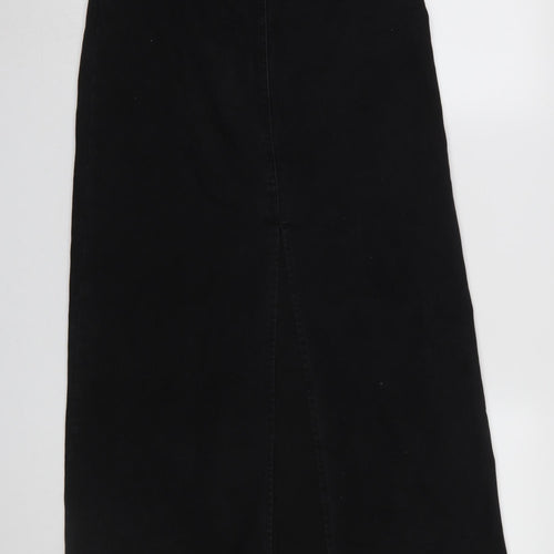 Vero Moda Women’s Black Long Denim High Waist Skirt XS