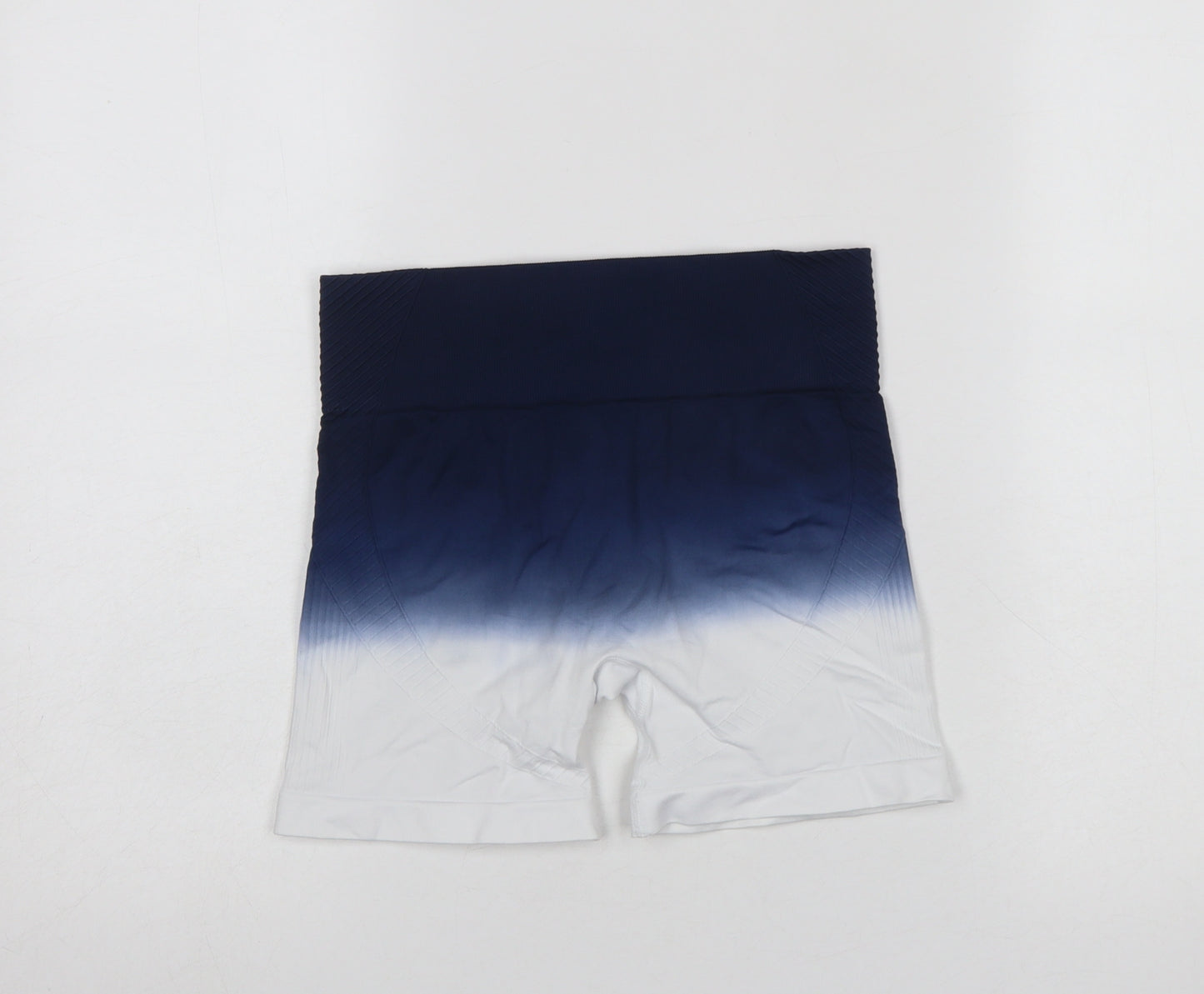 USA Pro Women's Blue Ombre Seamless Biker Shorts Size 10