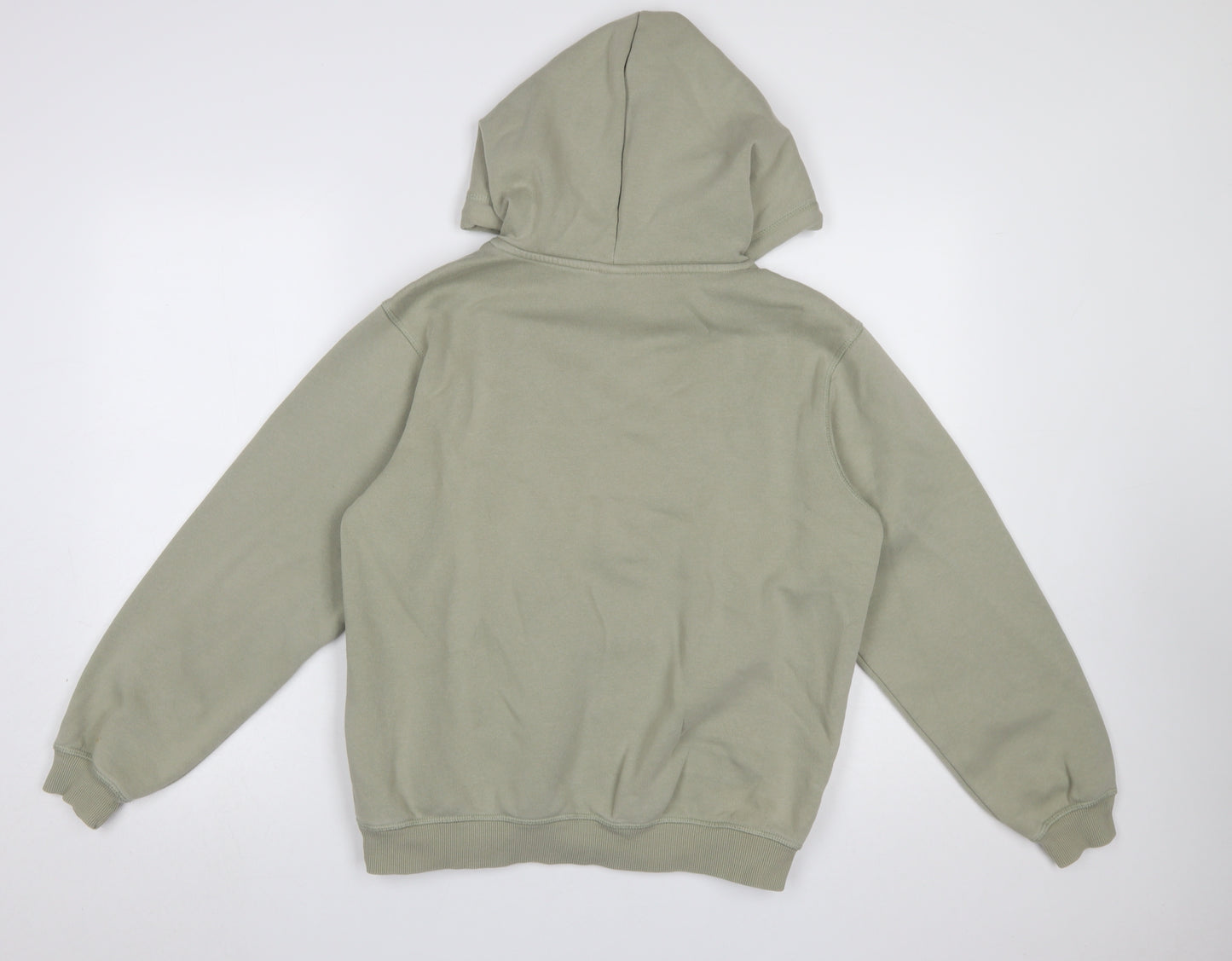 H&M Women’s Beige Coca-Cola Embroidered Pullover Hoodie XS