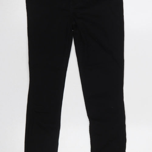 Zara Women's Black Skinny Jeans Size 10 High Rise Slim Fit