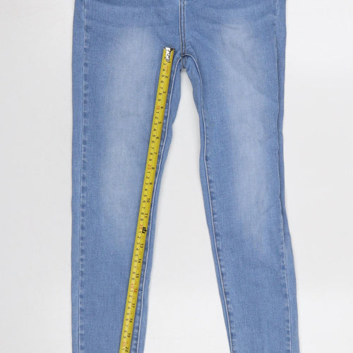 Diesel Women's Blue Skinny Jeans Size 8 Regular Fit Denim