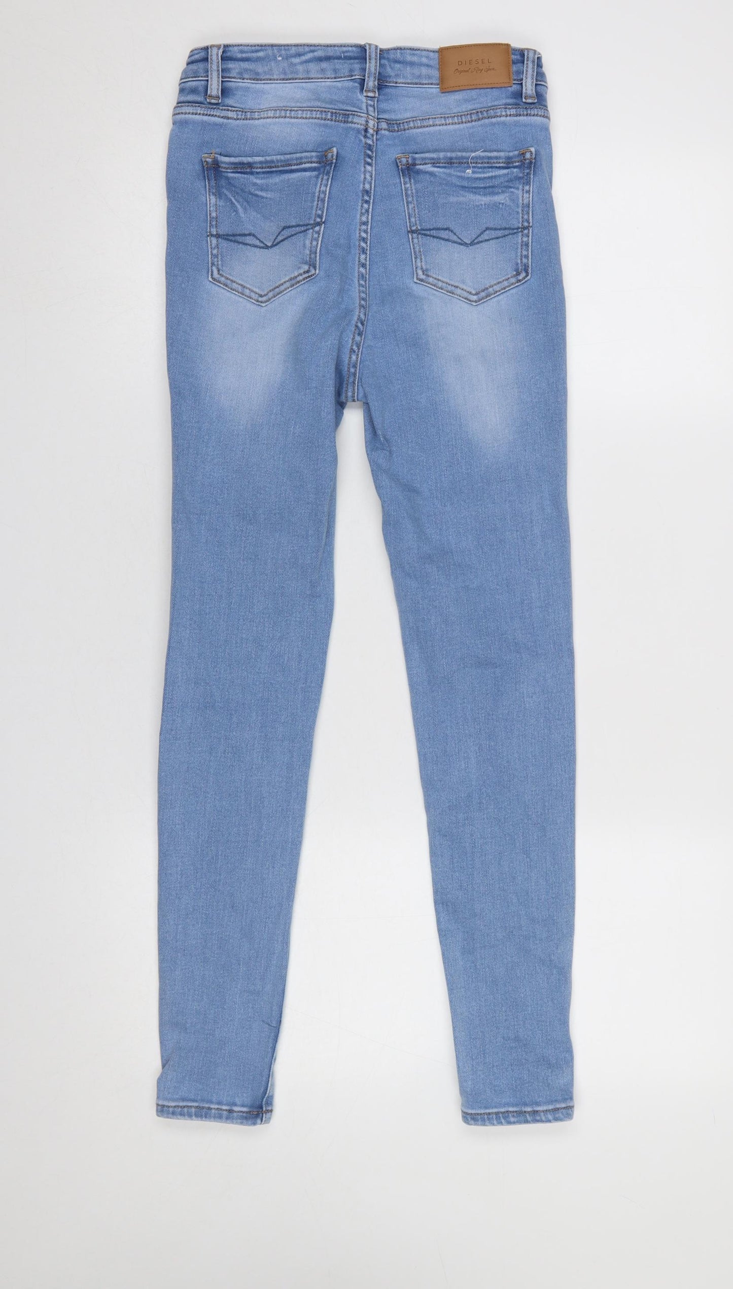 Diesel Women's Blue Skinny Jeans Size 8 Regular Fit Denim