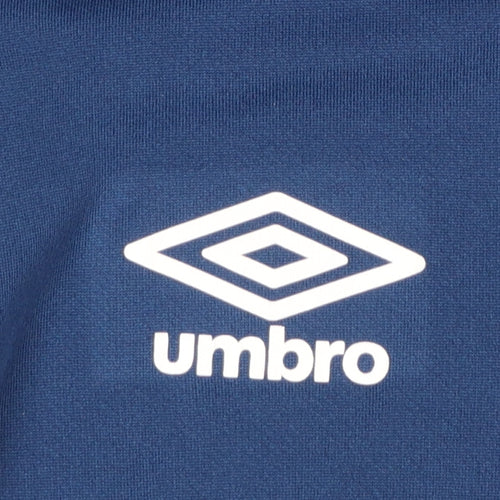 Umbro Men's Blue Football Training T-Shirt Size L Short Sleeve