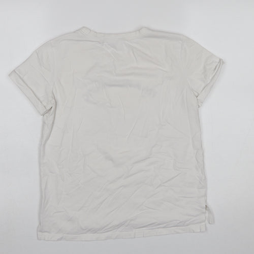 Rue de Femme Women's White XS Romantic Paris Graphic T-Shirt