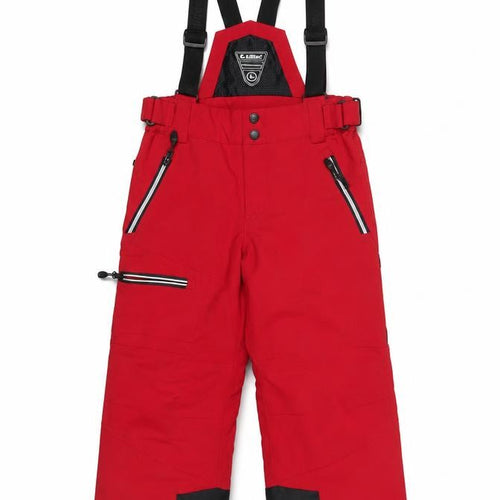 Killtec Boys Red Waterproof Snow Pants Size 8 Insulated Ski Trousers