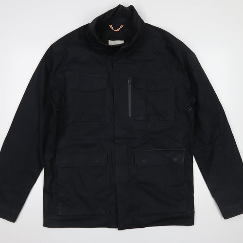 SWIMS Men's Black Waterproof Windproof Rain Jacket Size L