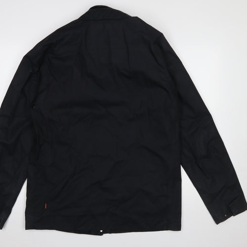 SWIMS Men's Black Waterproof Windproof Rain Jacket Size L