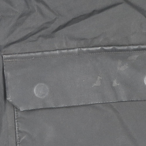 SWIMS Men's Black Waterproof Windproof Rain Jacket Size L