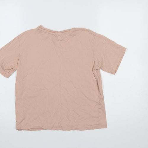 H&M Girls Pink Amazing Together Graphic Cotton T-Shirt 8-10 Years
