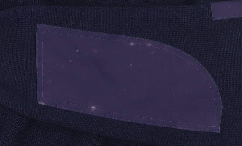 The Co-operative Clothing Men’s Blue Wool Work Jumper M V-Neck Pullover