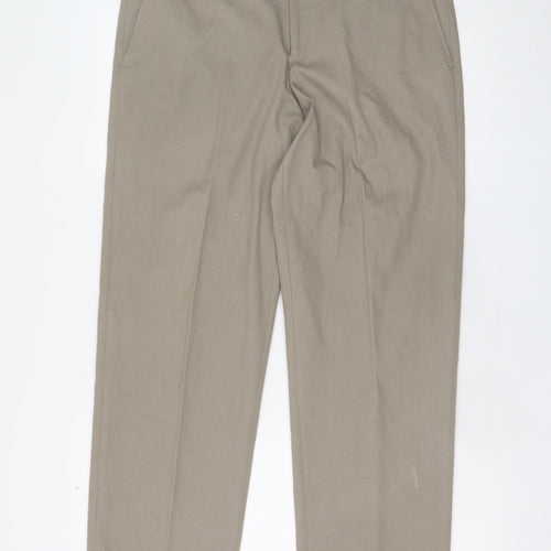St. Bernard for Dunnes Stores Men's Beige 34W 31L Regular Fit Chino Trousers