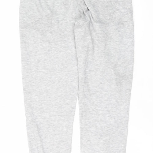 Slazenger Mens Grey Sweatpants Regular Fit Fleece Jogger M