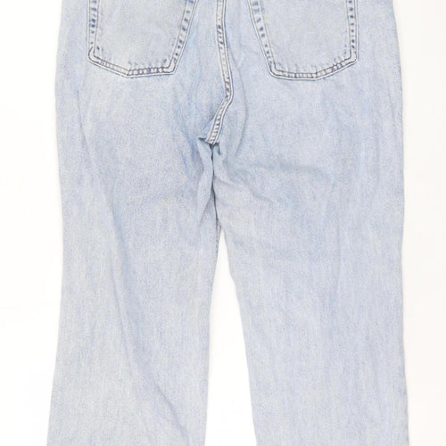 Topshop Unisex Light Blue Denim Straight Jeans W30 L28