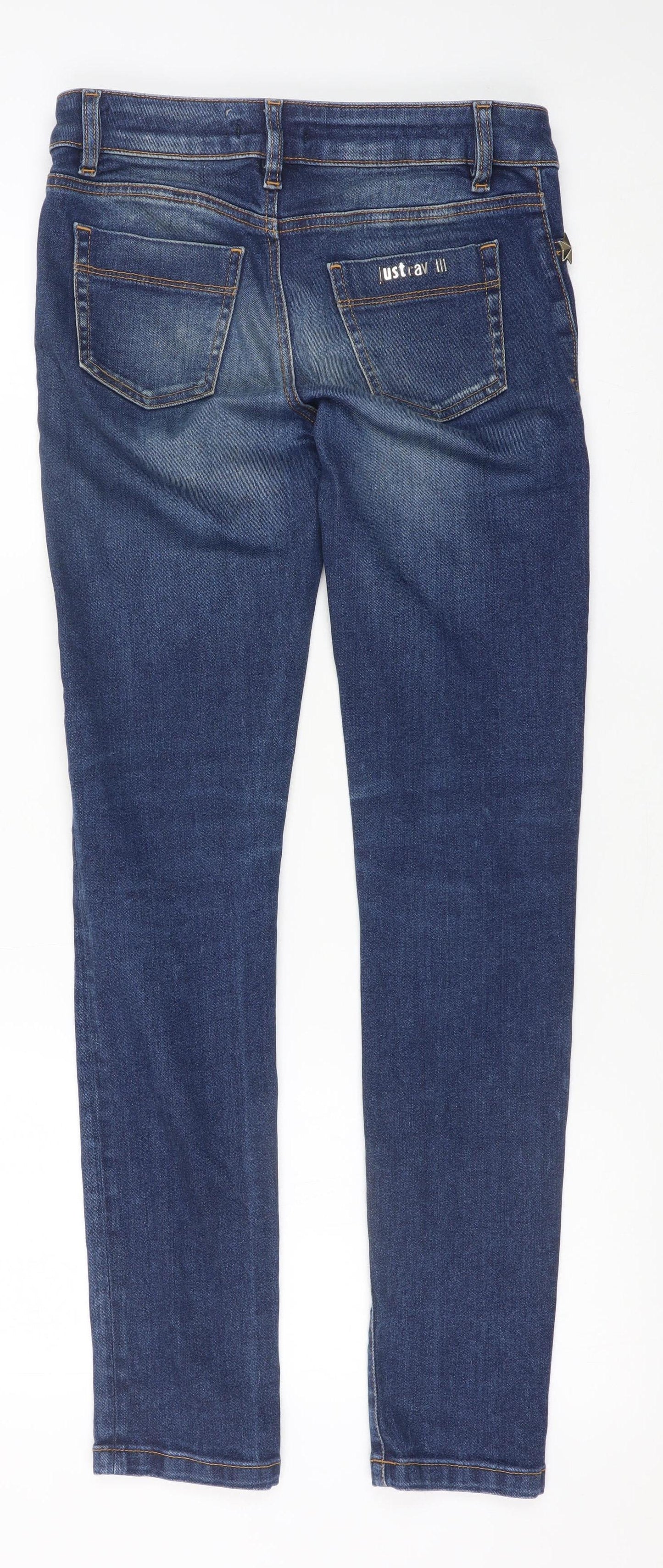 Just Cavalli Men's Blue Slim Skinny Denim Jeans 27in Waist