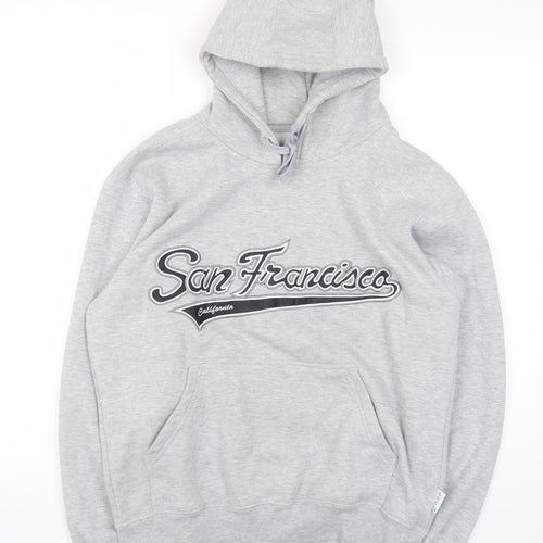 Gogo Sports Men’s Grey Pullover Hoodie Size S San Francisco Logo