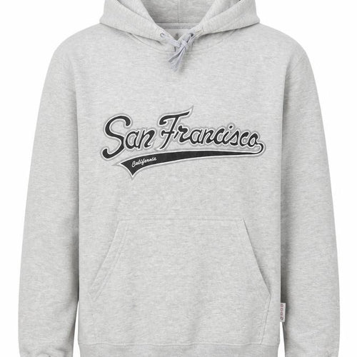 Gogo Sports Men’s Grey Pullover Hoodie Size S San Francisco Logo